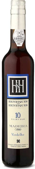 Henriques & Henriques Madeira Verdelho 10 Year Old 500ml